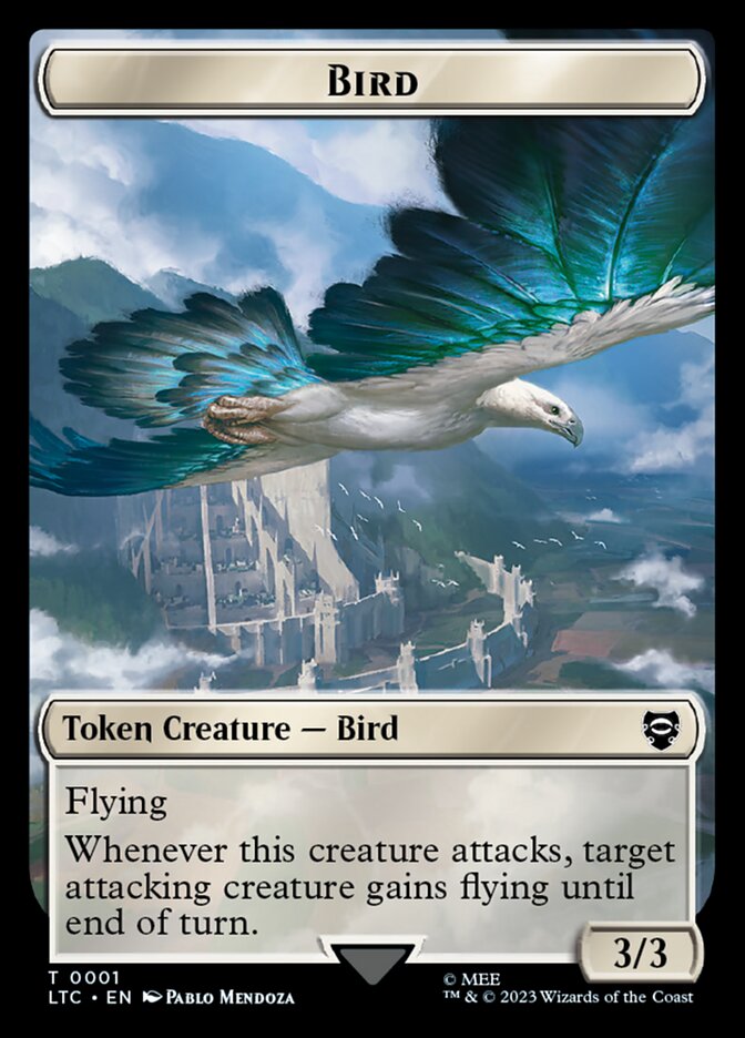 Bird card front