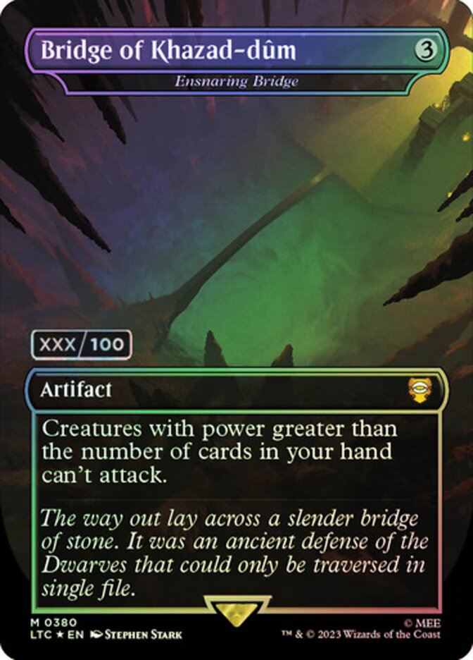 Ensnaring Bridge card front