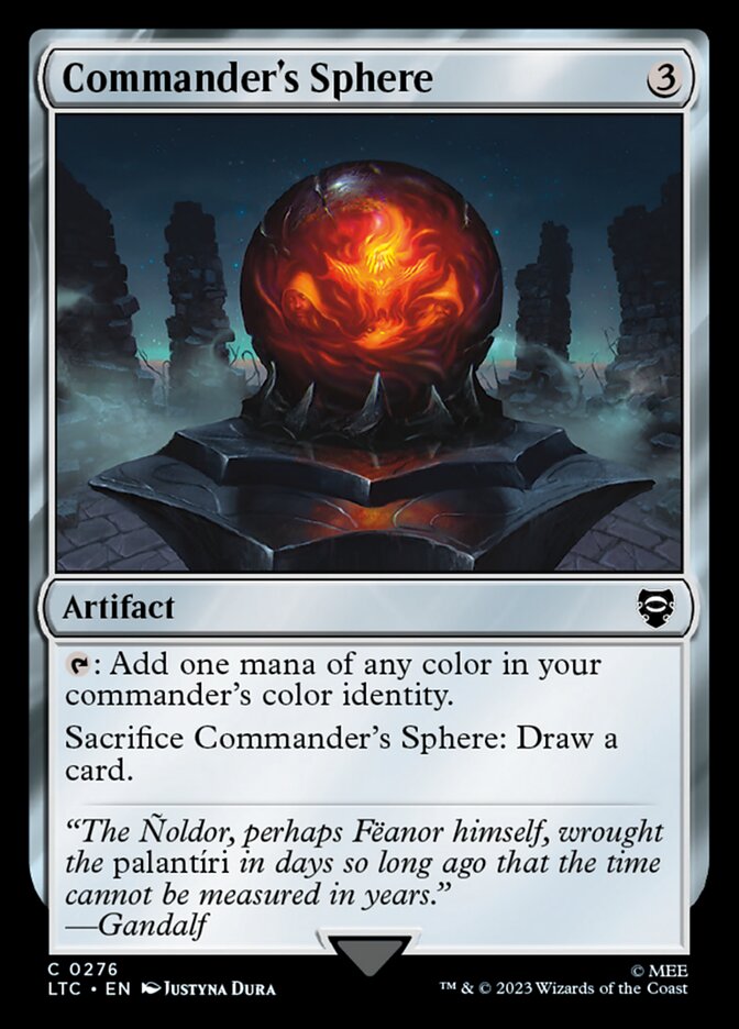Commander's Sphere card front