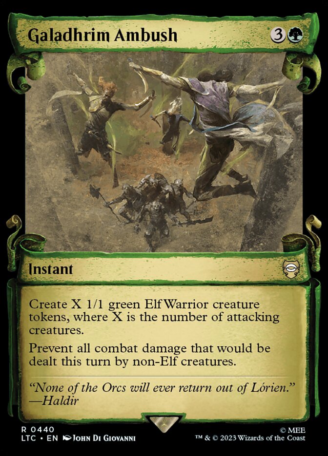 Galadhrim Ambush card front