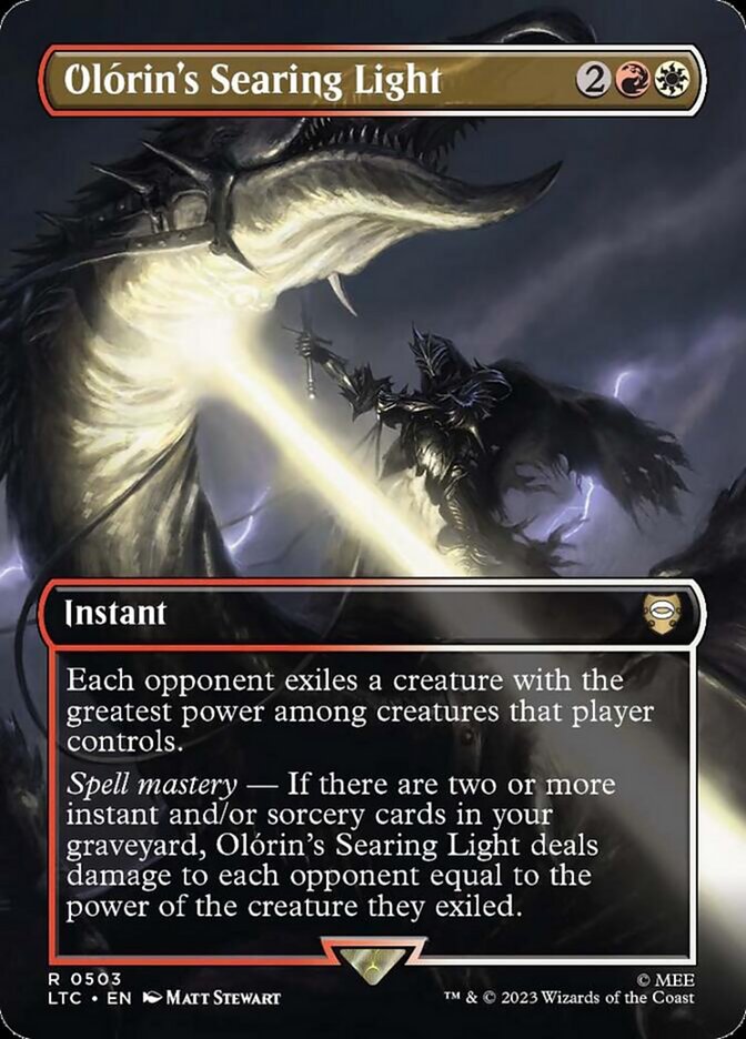 Olórin's Searing Light card front