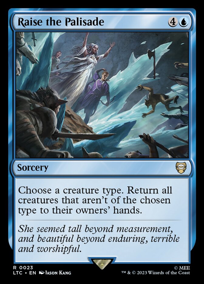 Raise the Palisade card front