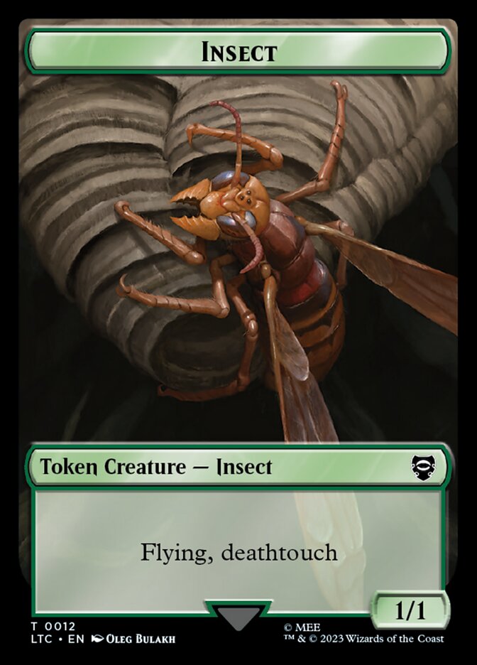 Insect card front