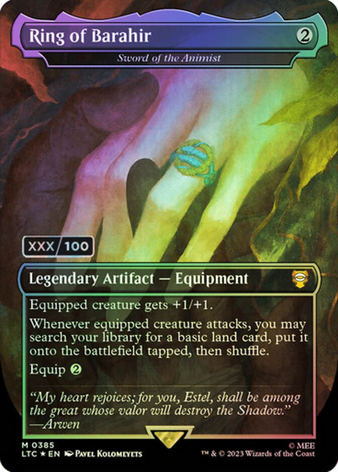 Sword of the Animist card front