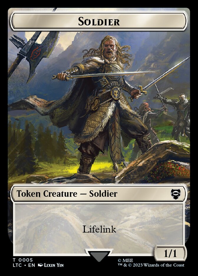 Soldier card front