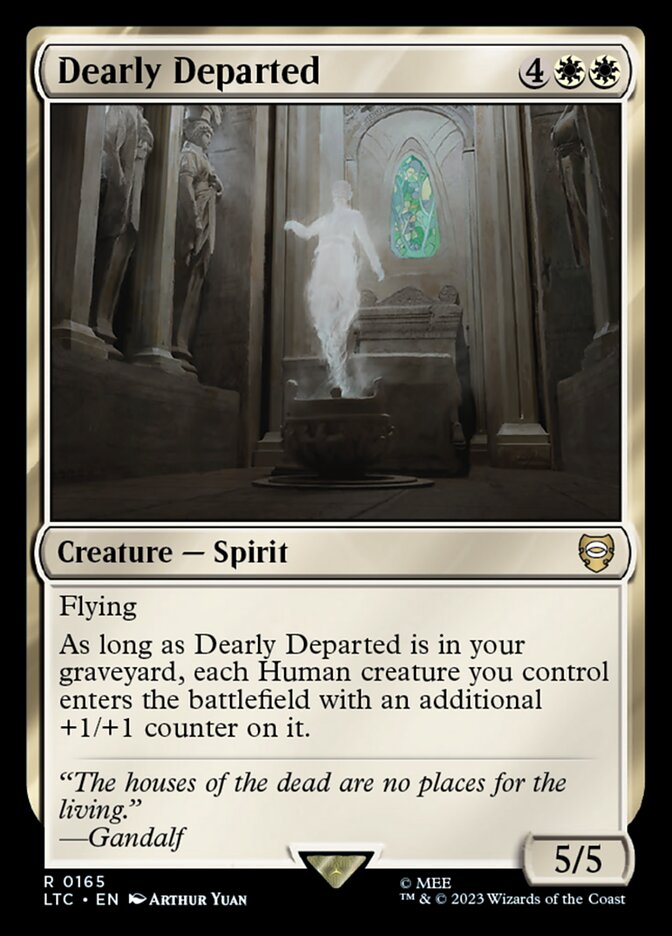 Dearly Departed card front
