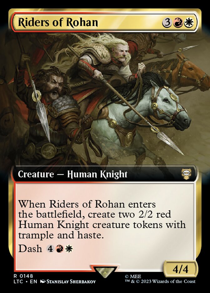 Riders of Rohan card front