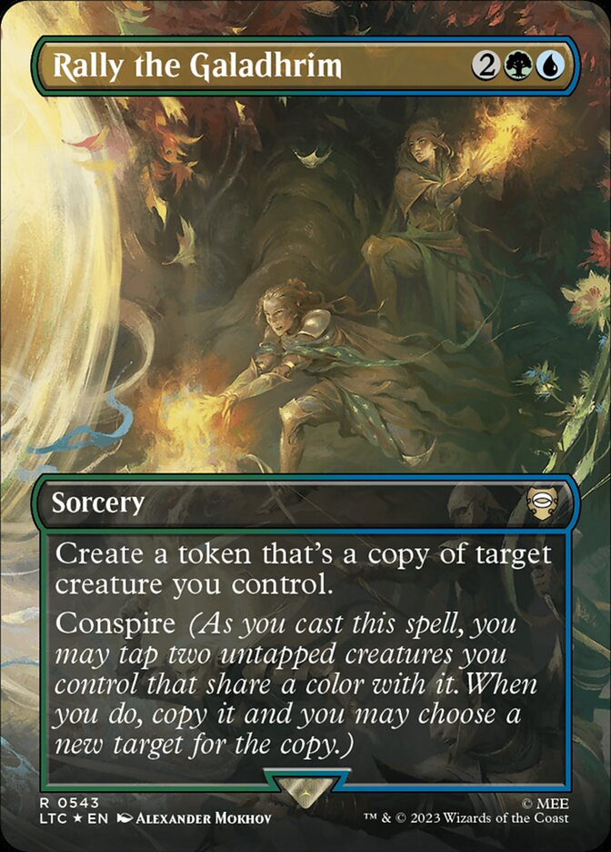 Rally the Galadhrim card front