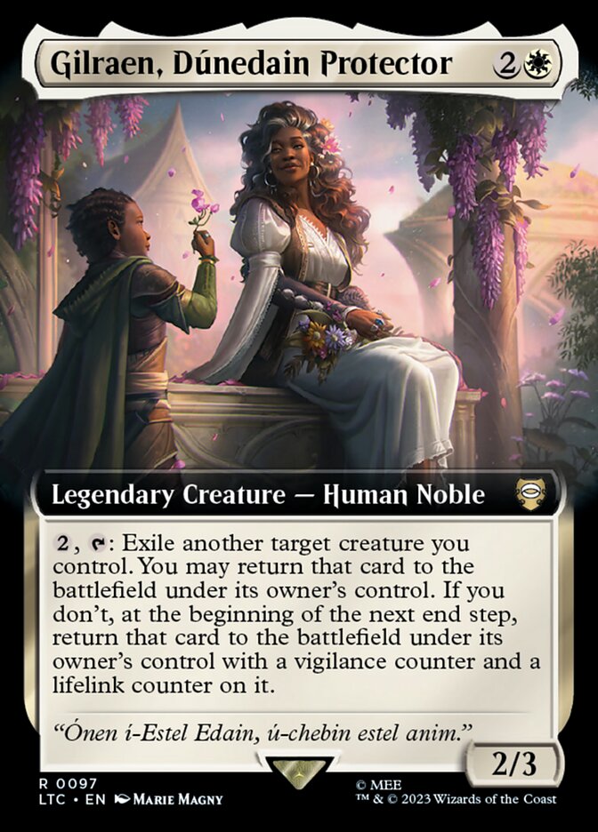 Gilraen, Dúnedain Protector card front