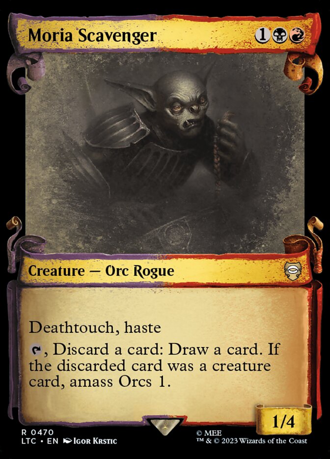 Moria Scavenger card front