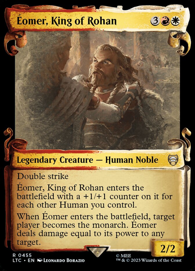 Éomer, King of Rohan card front