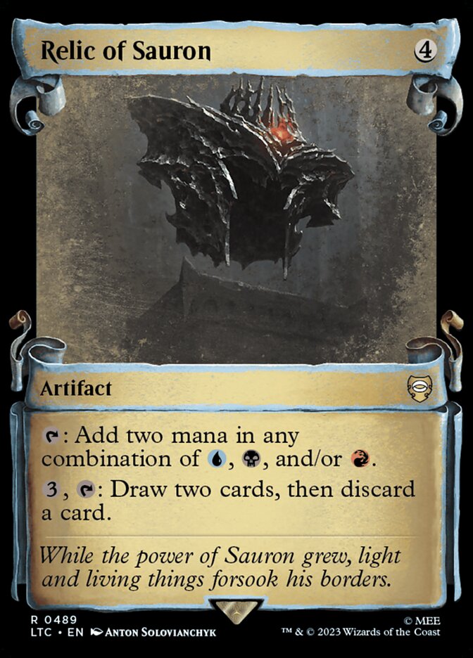 Relic of Sauron card front