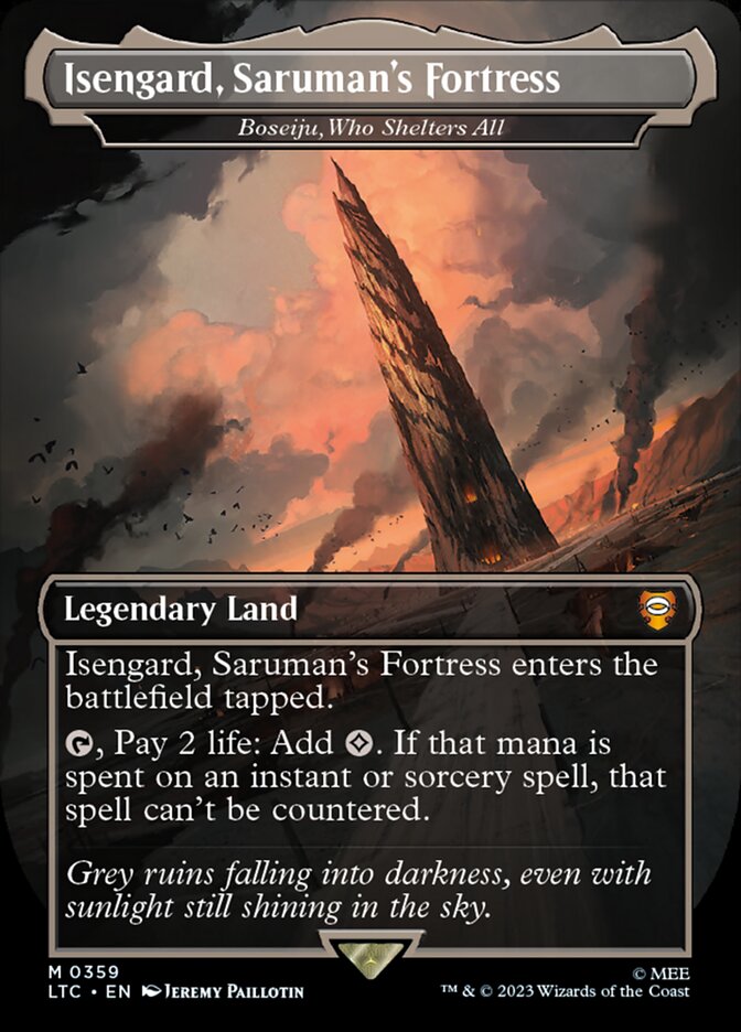Boseiju, Who Shelters All card front