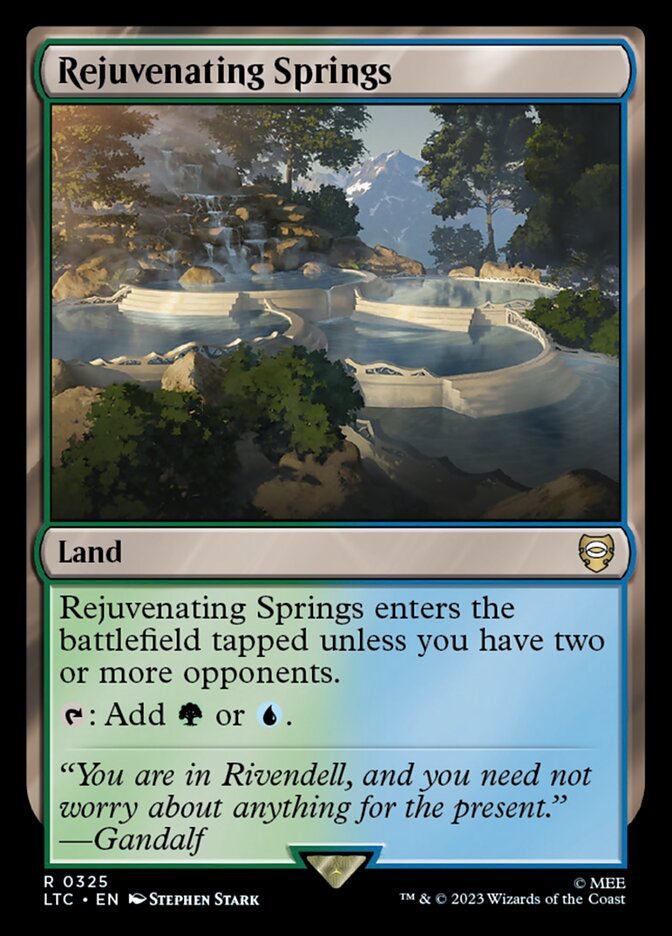 Rejuvenating Springs card front