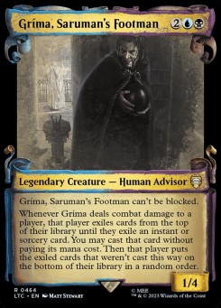Gríma, Saruman's Footman