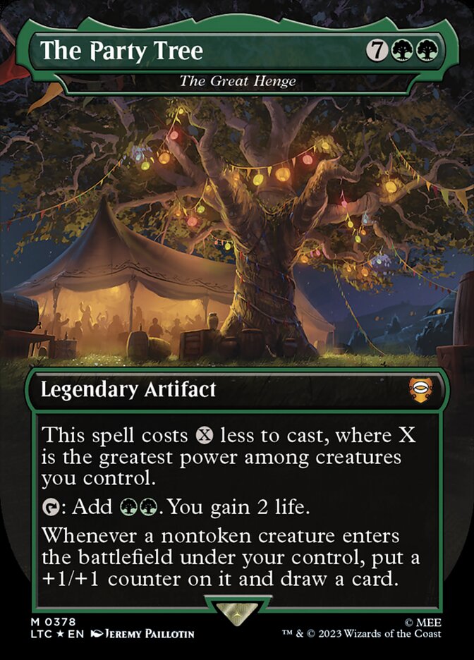 The Great Henge card front