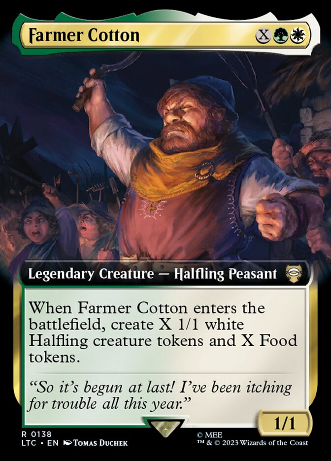 Farmer Cotton card front