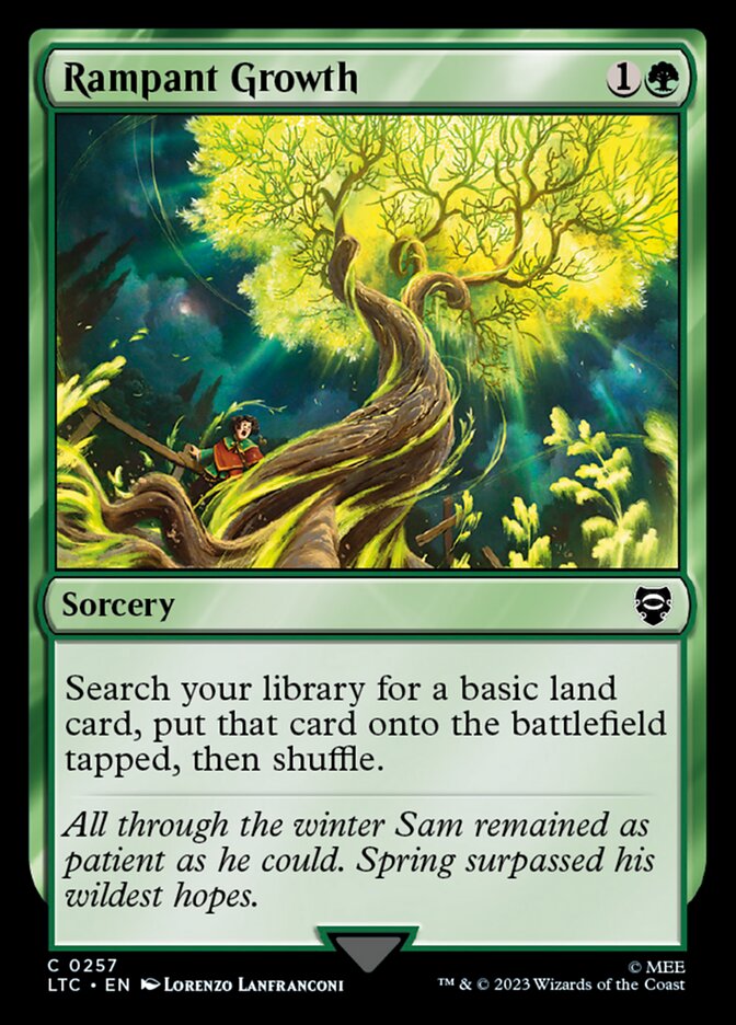Rampant Growth card front
