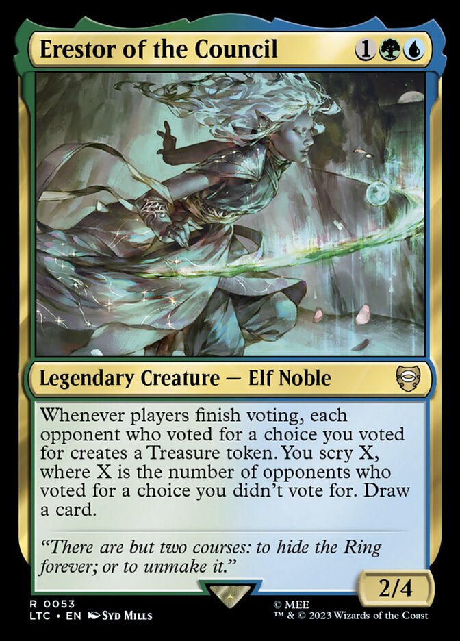 Erestor of the Council card front