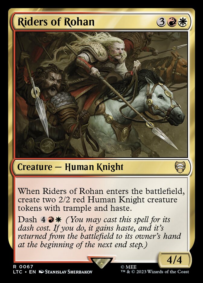 Riders of Rohan card front