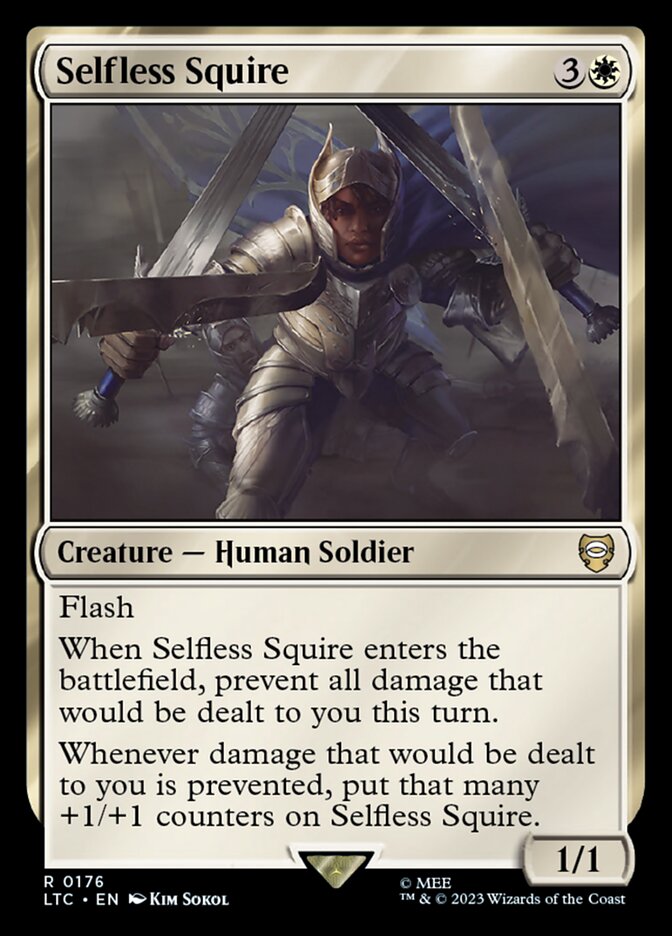 Selfless Squire card front