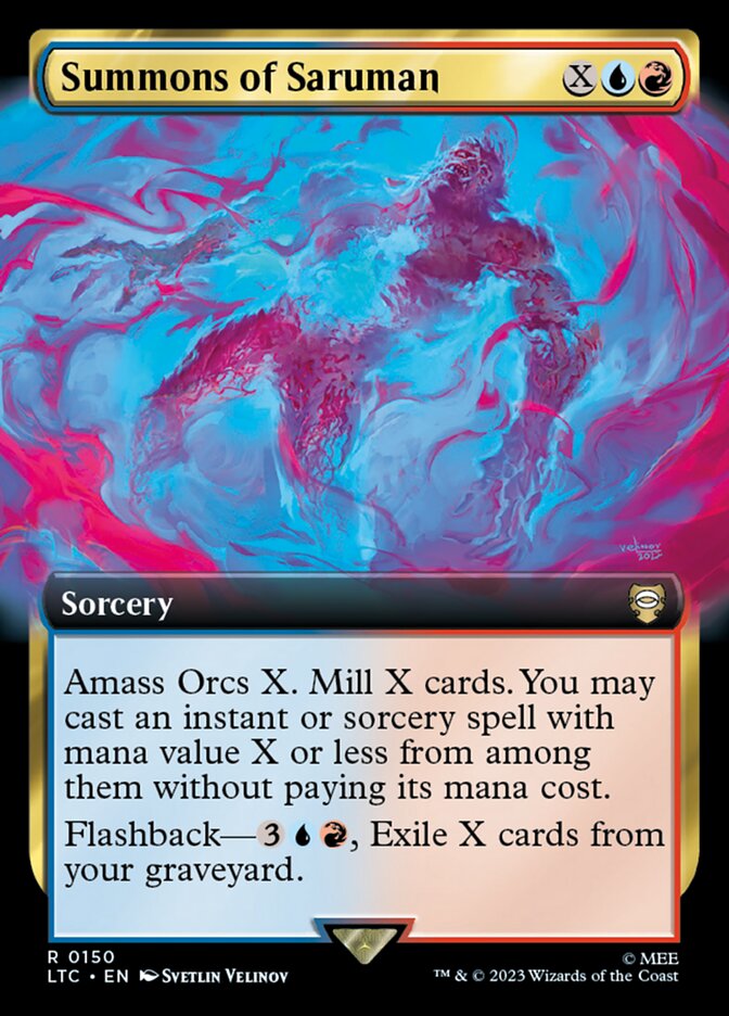 Summons of Saruman card front
