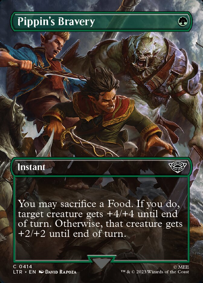 Pippin's Bravery card front