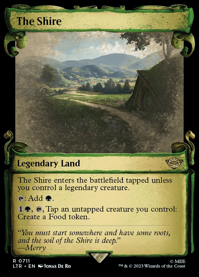 The Shire card front