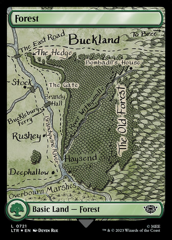 Forest card front