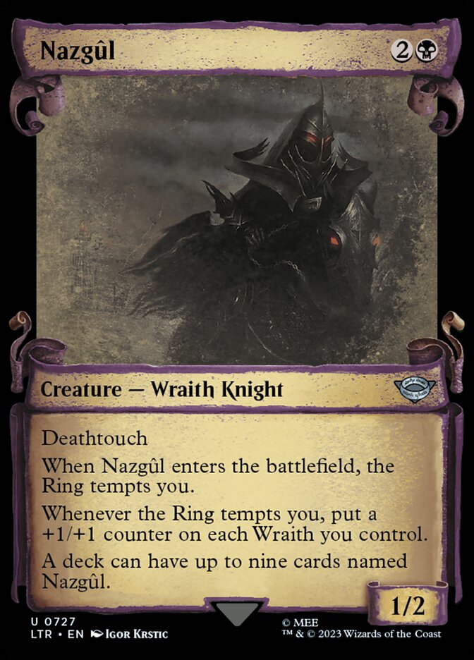 Nazgûl card front