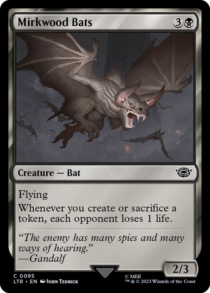 Mirkwood Bats card front