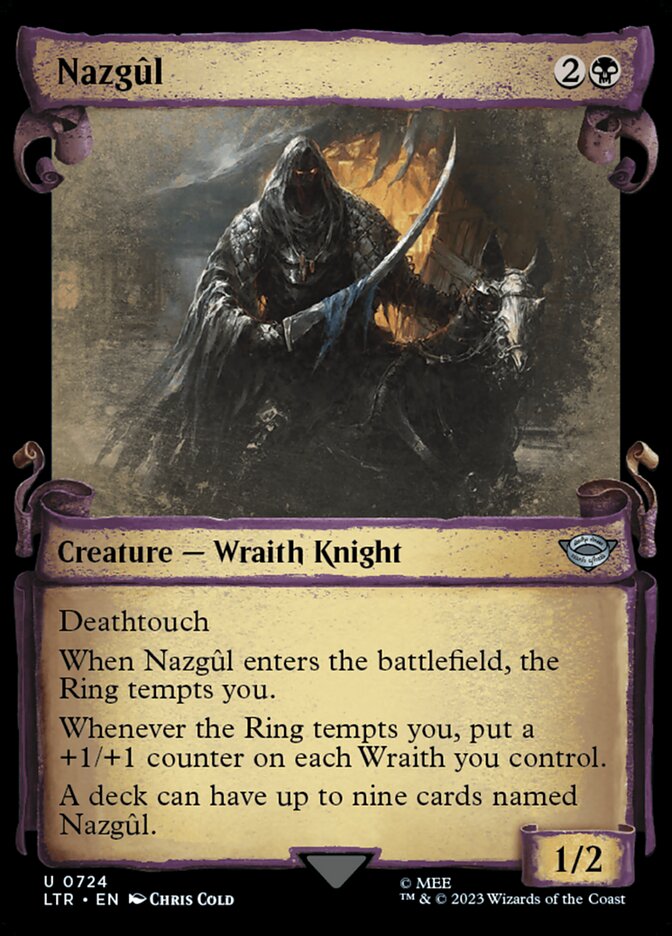 Nazgûl card front