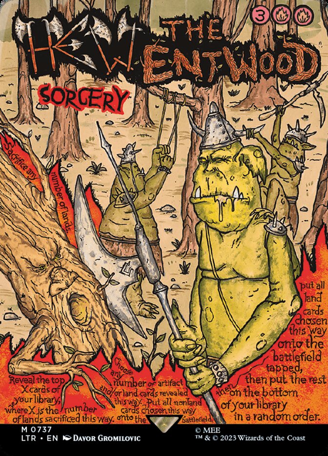 Hew the Entwood card front