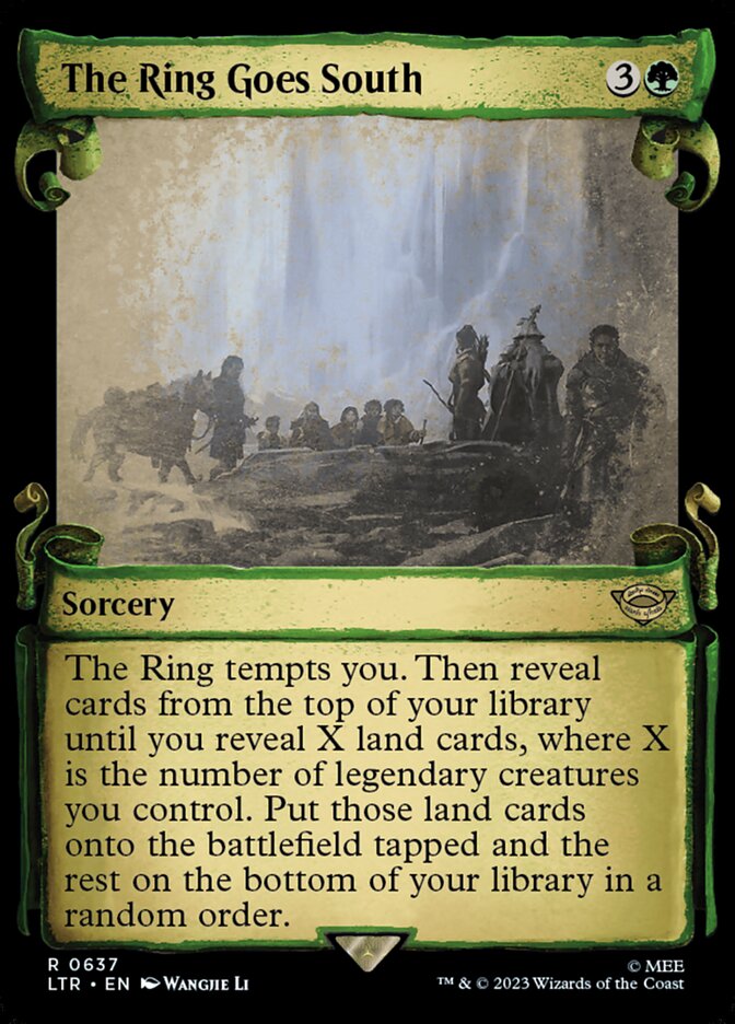 The Ring Goes South card front