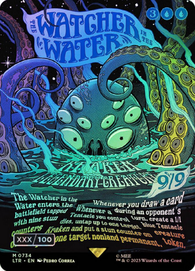 The Watcher in the Water card front