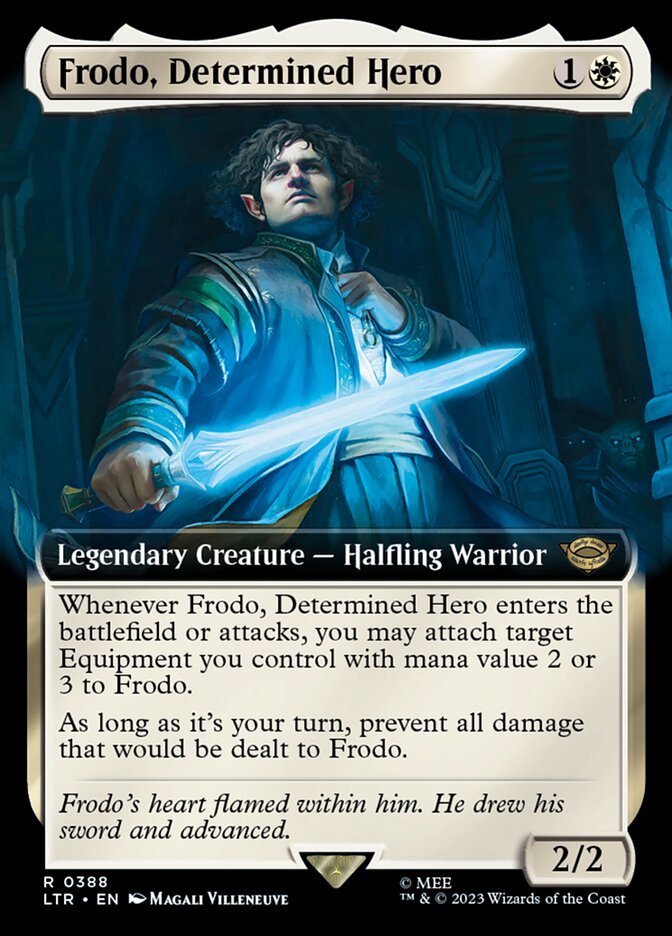 Frodo, Determined Hero card front