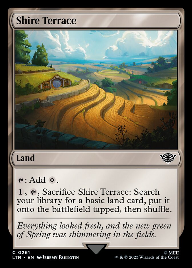 Shire Terrace card front