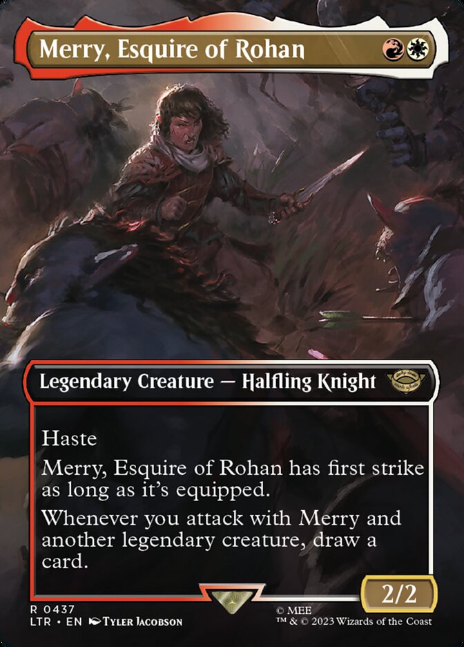 Merry, Esquire of Rohan card front