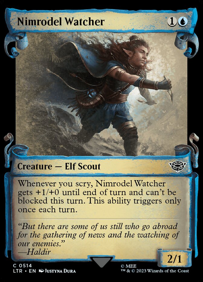 Nimrodel Watcher card front