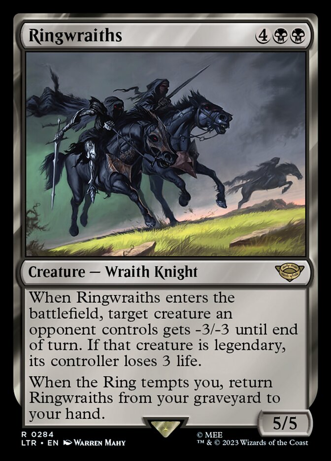 Ringwraiths card front