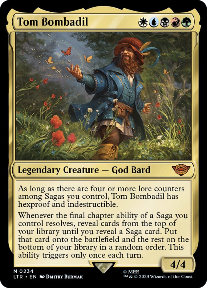 Tom Bombadil card front