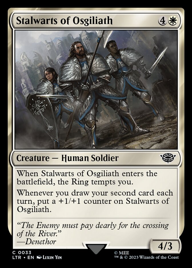 Stalwarts of Osgiliath card front