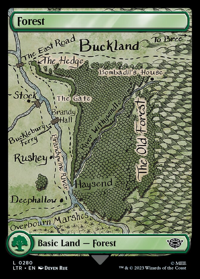Forest card front