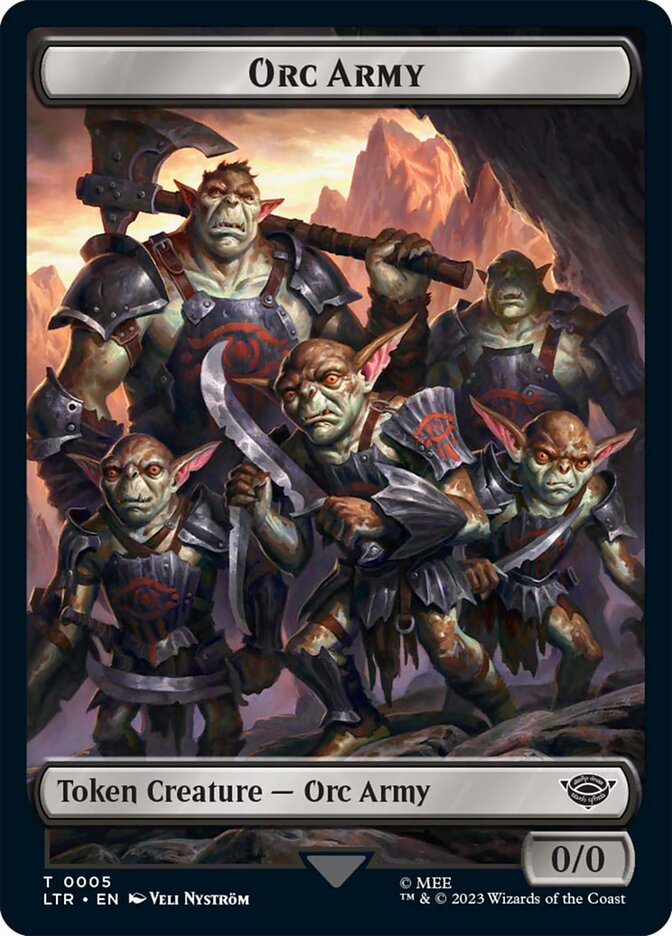 Orc Army card front