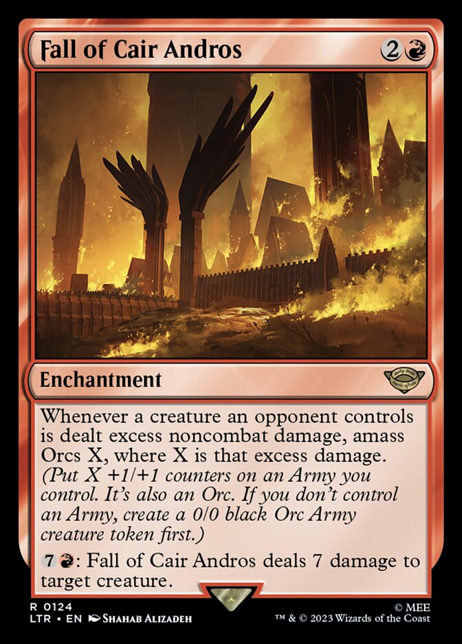 Fall of Cair Andros card front