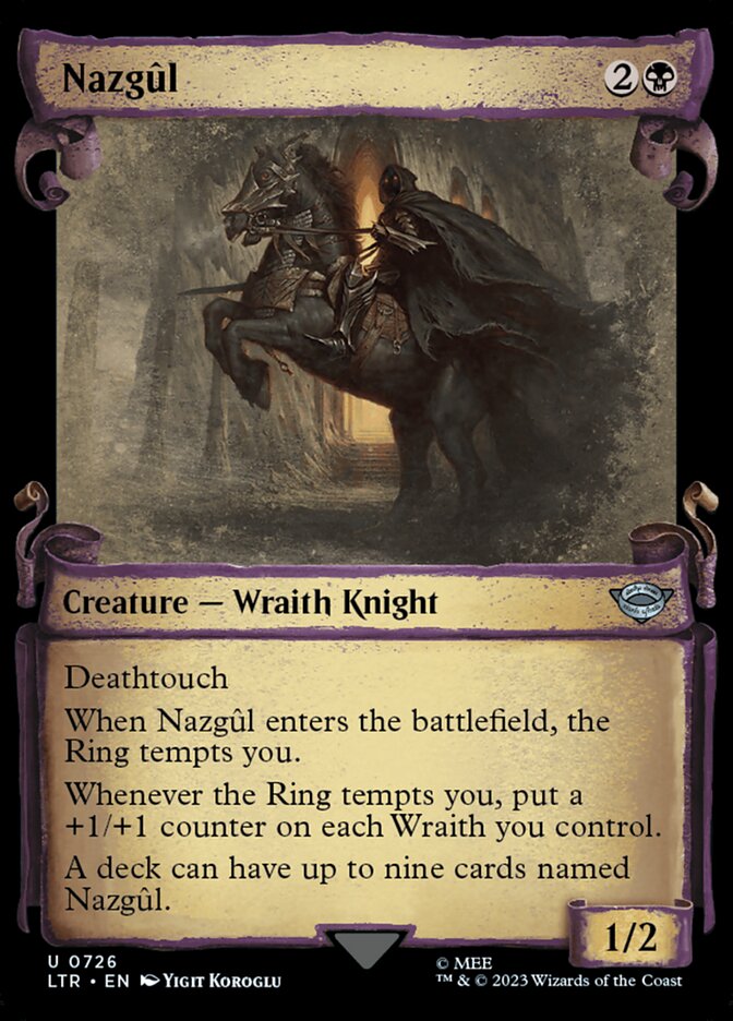 Nazgûl card front