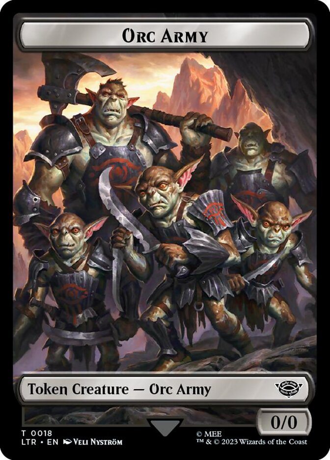 Orc Army card front