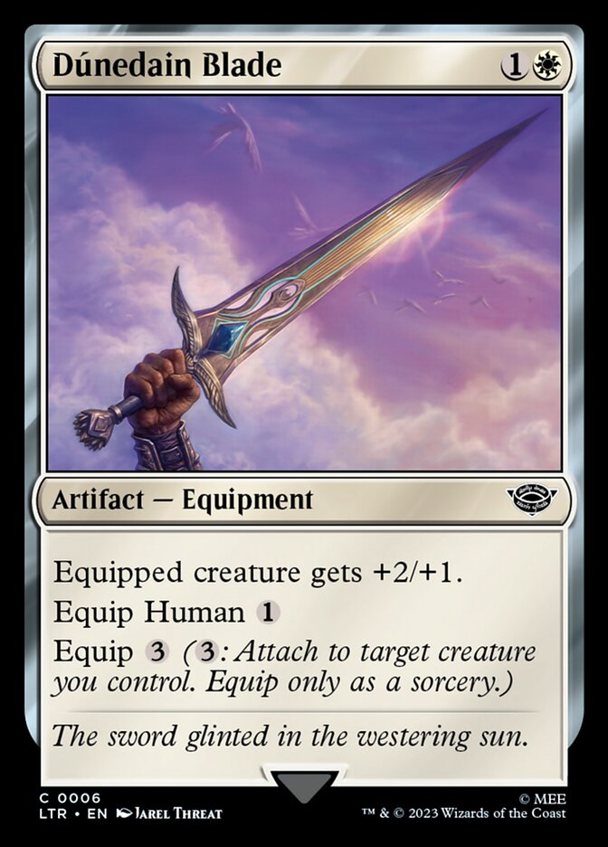 Dúnedain Blade card front