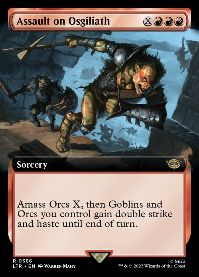 Assault on Osgiliath card front
