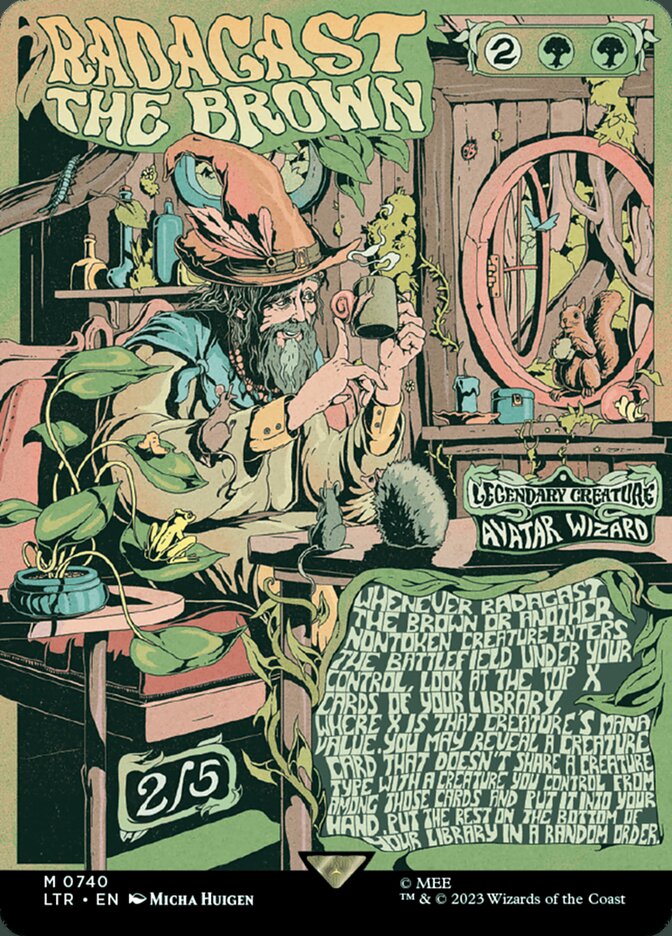 Radagast the Brown card front